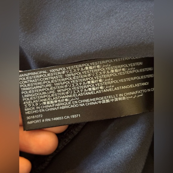 KEEPSAKE the Label Revolve Utopia Lace Gown In Midnight Navy Blue - Picture 8 of 9